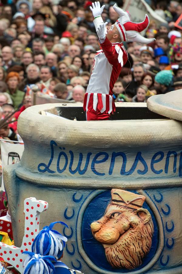 Los colores del carnaval de Dusseldorf