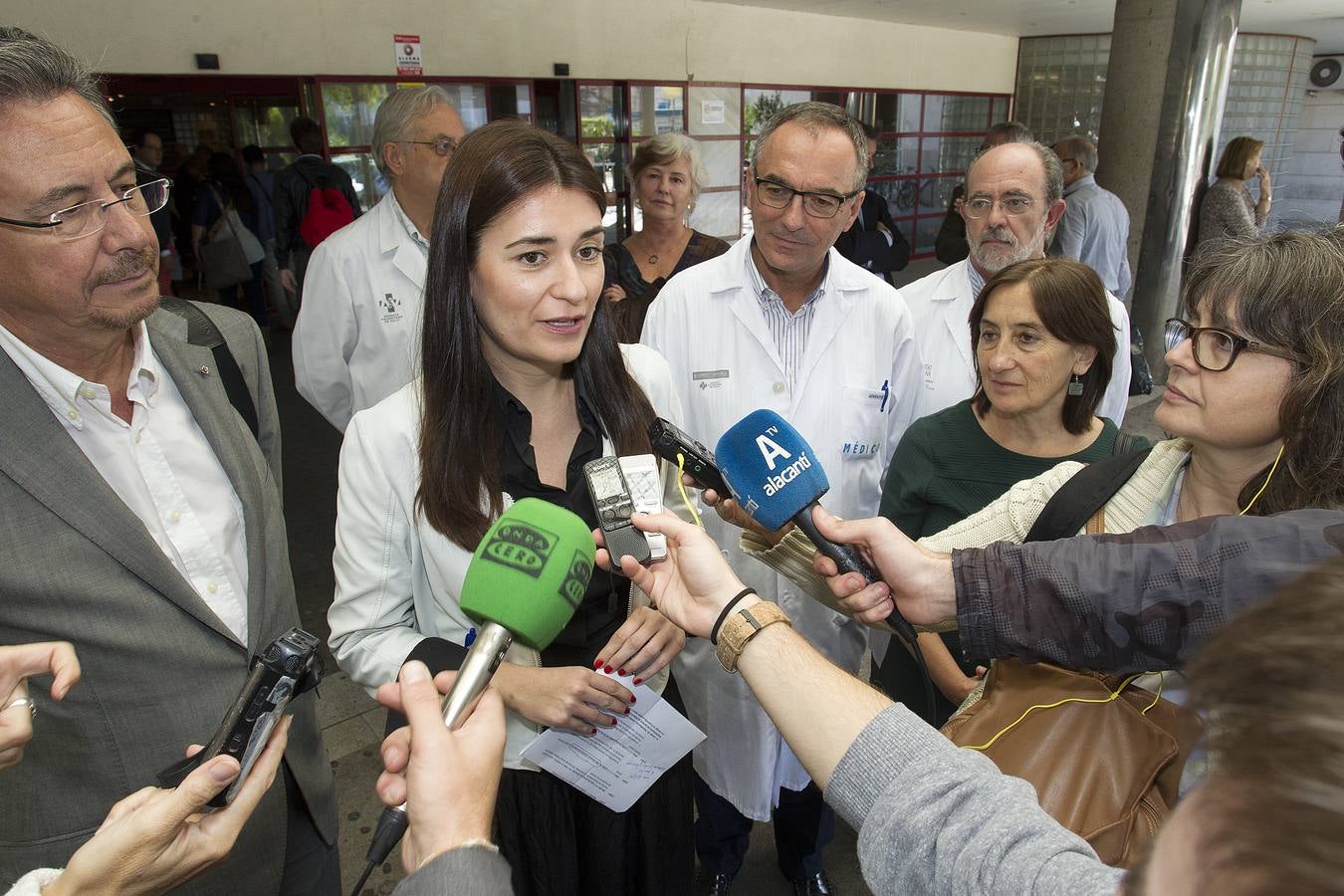 Carmen Montón visita el Hospital General de Alicante