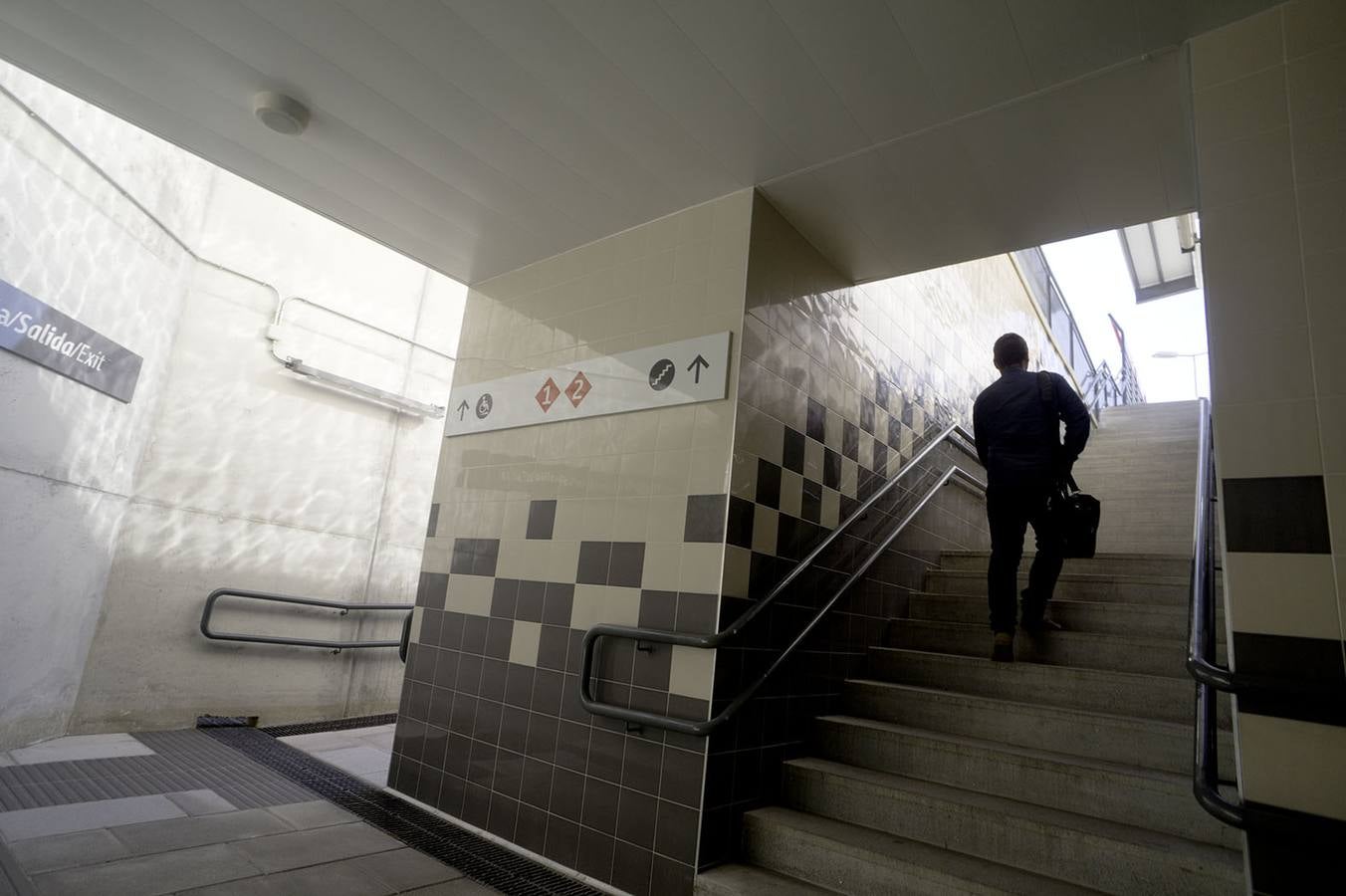 La estación de tren de San Isidro es un laberinto