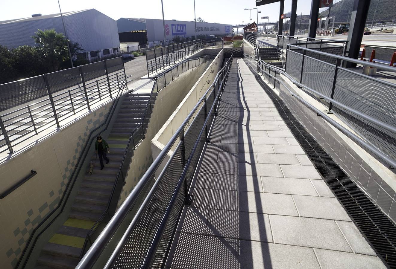 La estación de tren de San Isidro es un laberinto