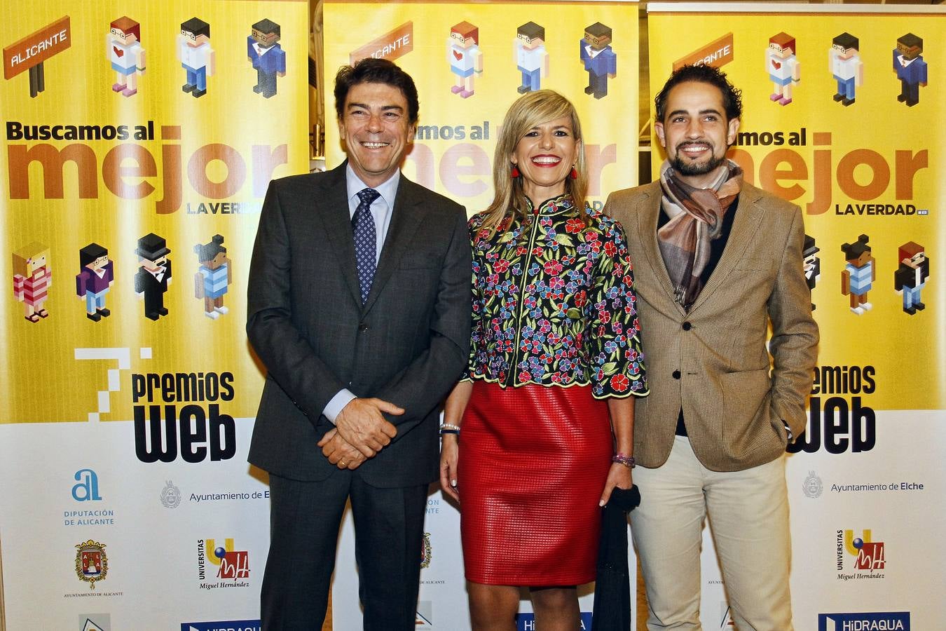 &#039;Photocall&#039; de los VII Premios Web de Alicante (2)