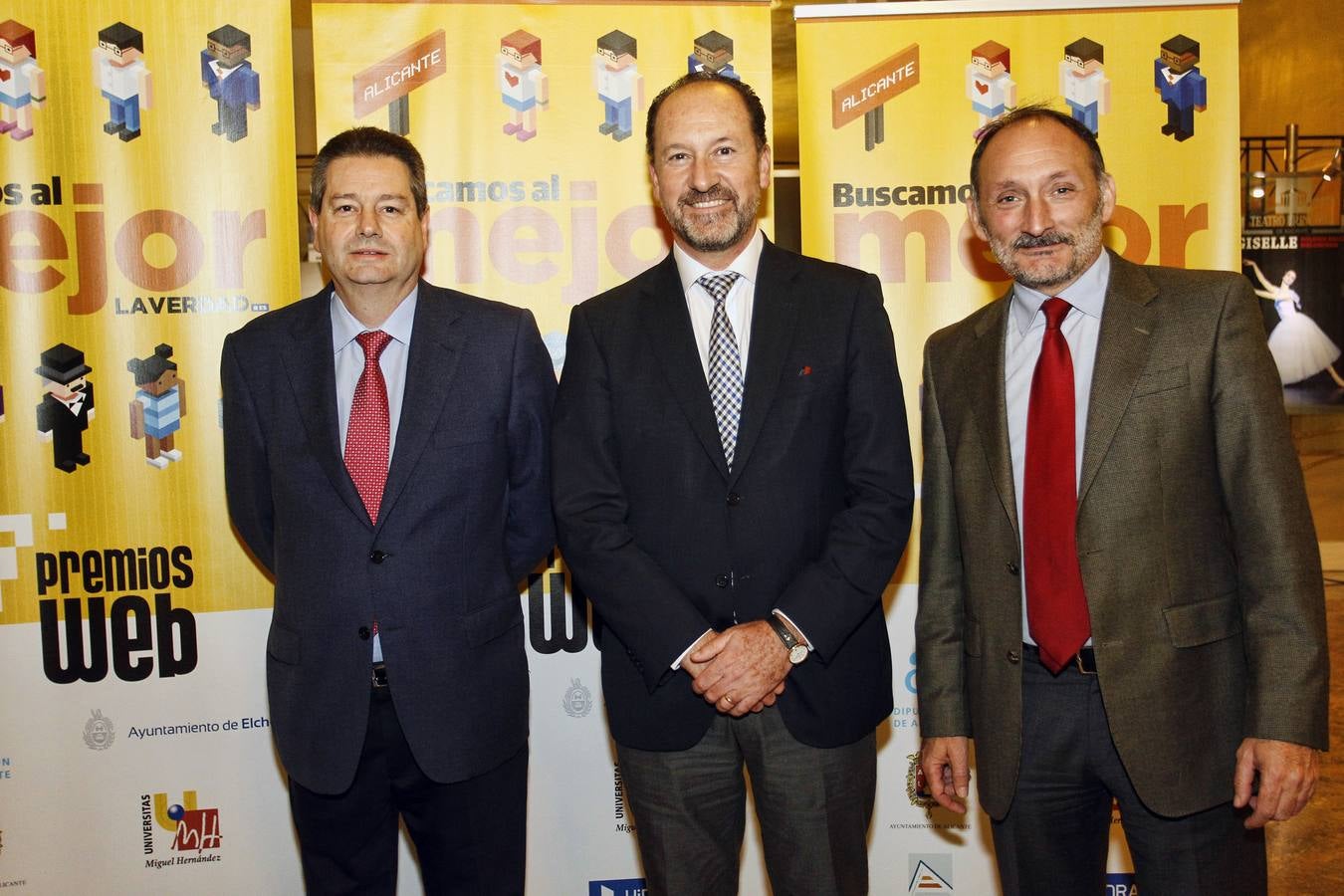 &#039;Photocall&#039; de los VII Premios Web de Alicante (1)