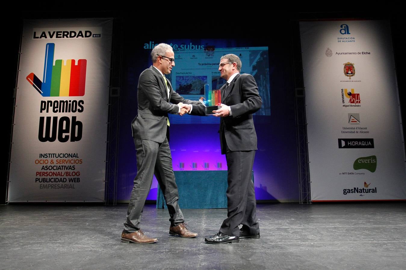 Gala de los VII Premios Web de Alicante (1)