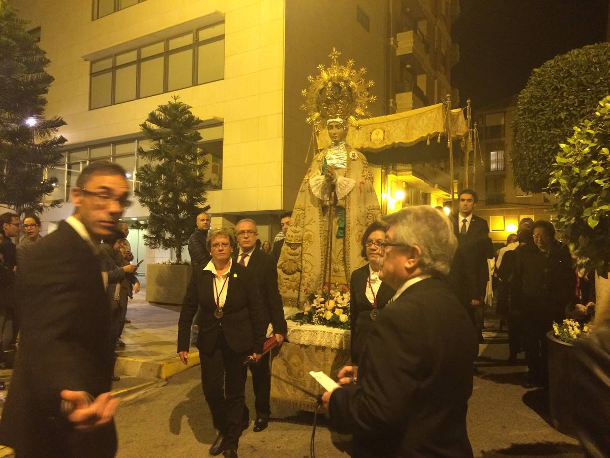 La procesión de la Virgen cierra el año jubilar