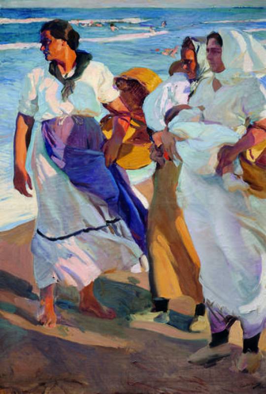 Pescadoras valenciana (1915). 