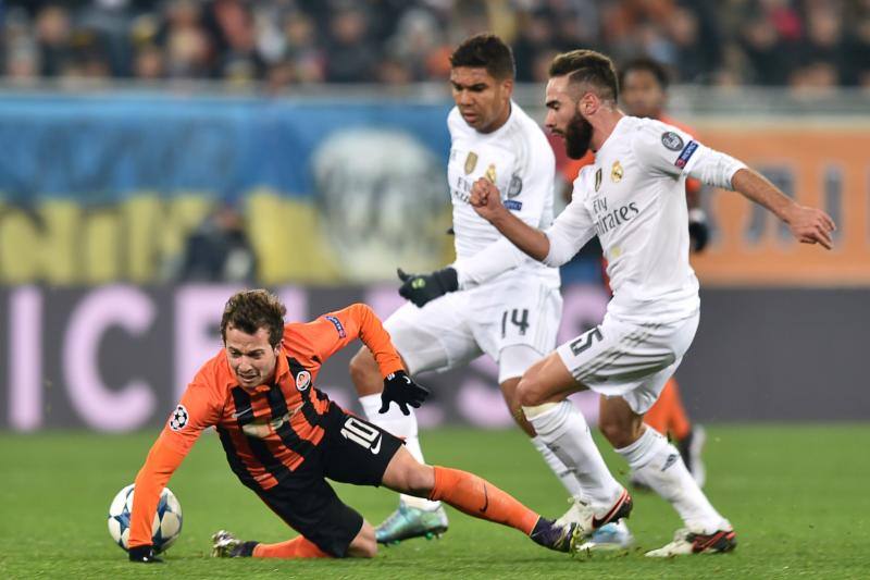 Las mejores imágenes del Shakhtar-Real Madrid