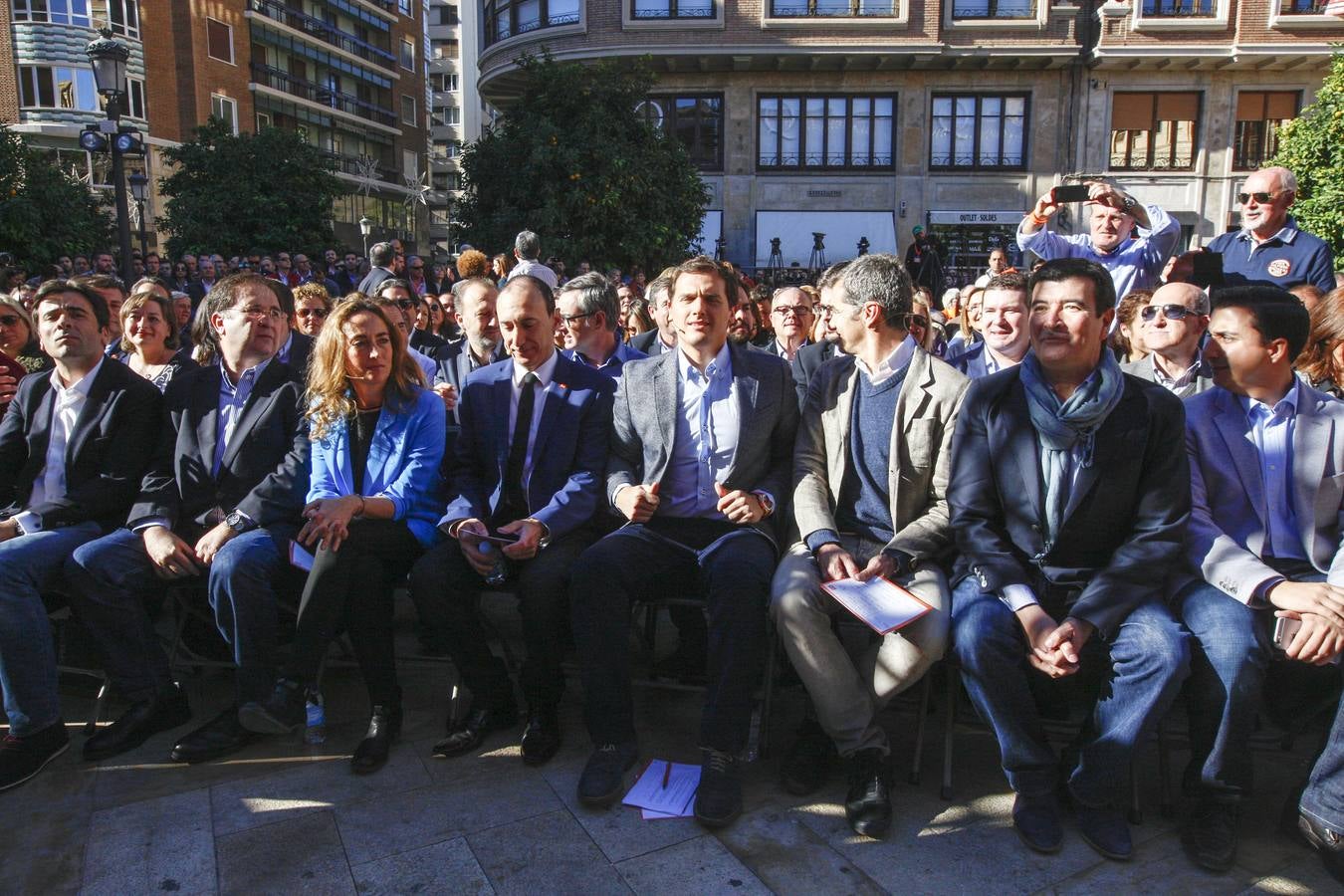 Mitin de Albert Rivera (Ciudadanos) en Valencia