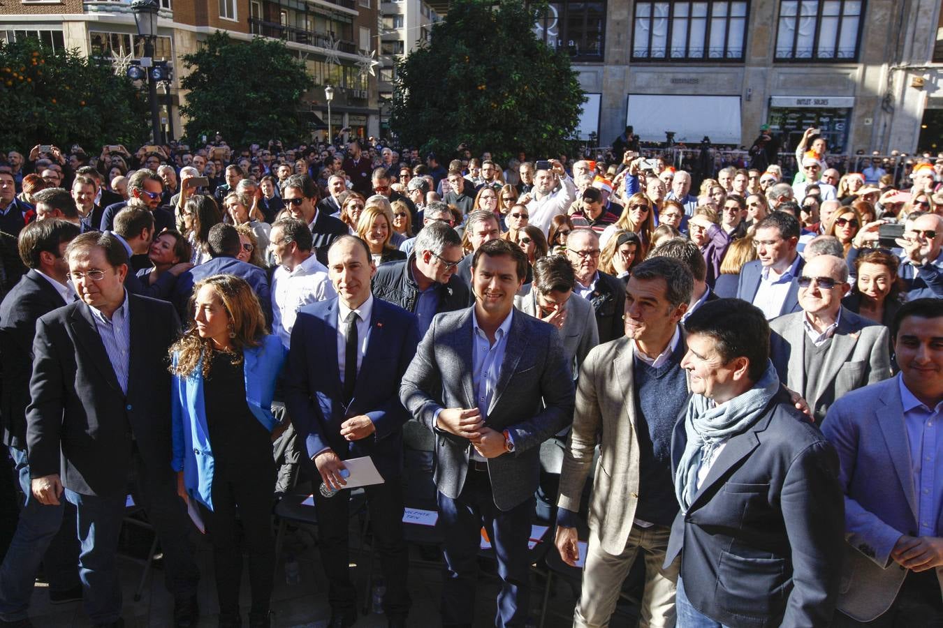 Mitin de Albert Rivera (Ciudadanos) en Valencia