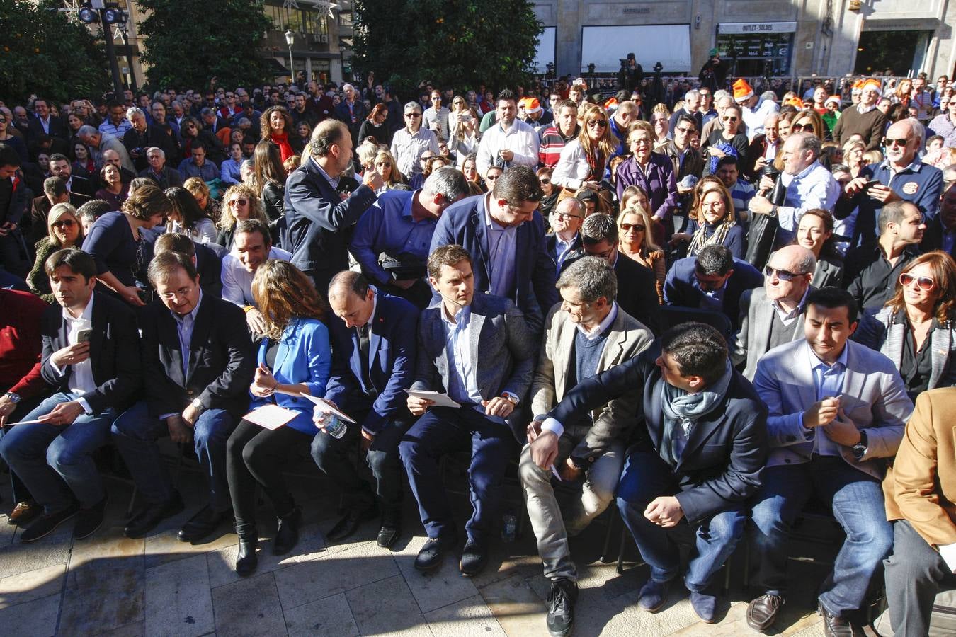 Mitin de Albert Rivera (Ciudadanos) en Valencia