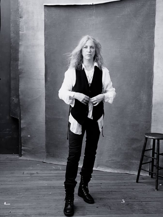 La cantante Patti Smith.