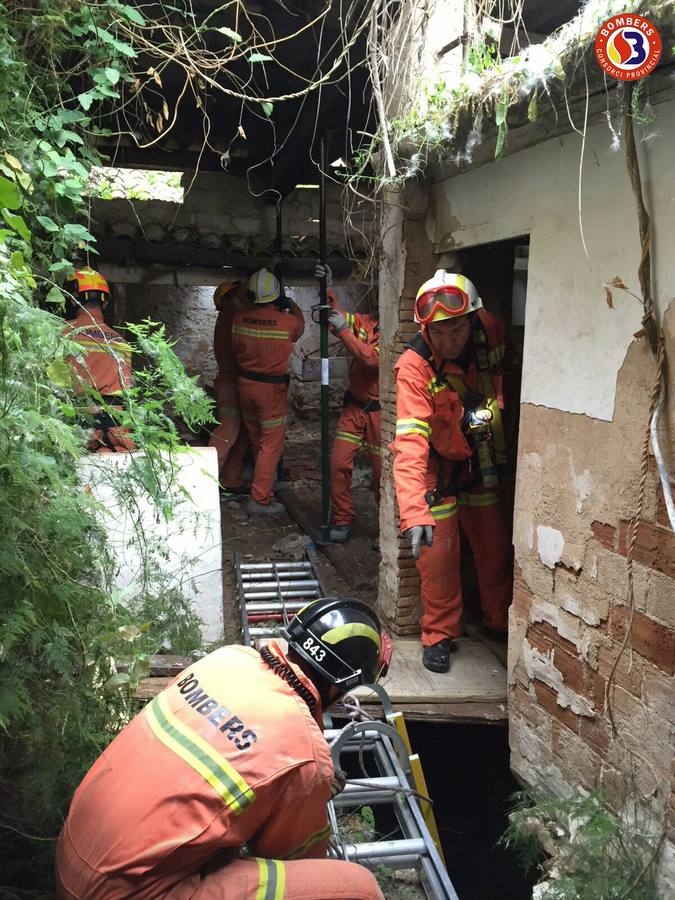 Fallece una anciana al hundirse el suelo de su casa y caer a un pozo en Massanassa