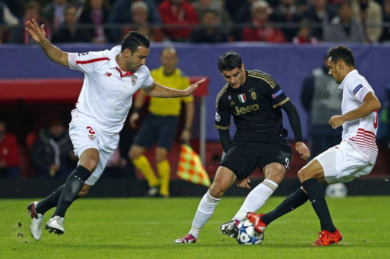 Las mejores imágenes del Sevilla - Juventus