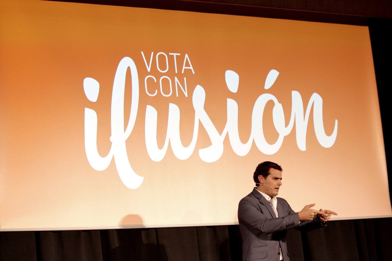 Mitin de Albert Rivera en Alicante