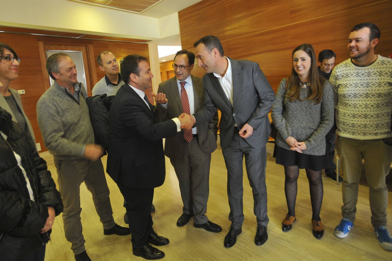 Reunión del conseller de Hacienda, Vicent Soler, con el Consejo Social y Económico de Elche