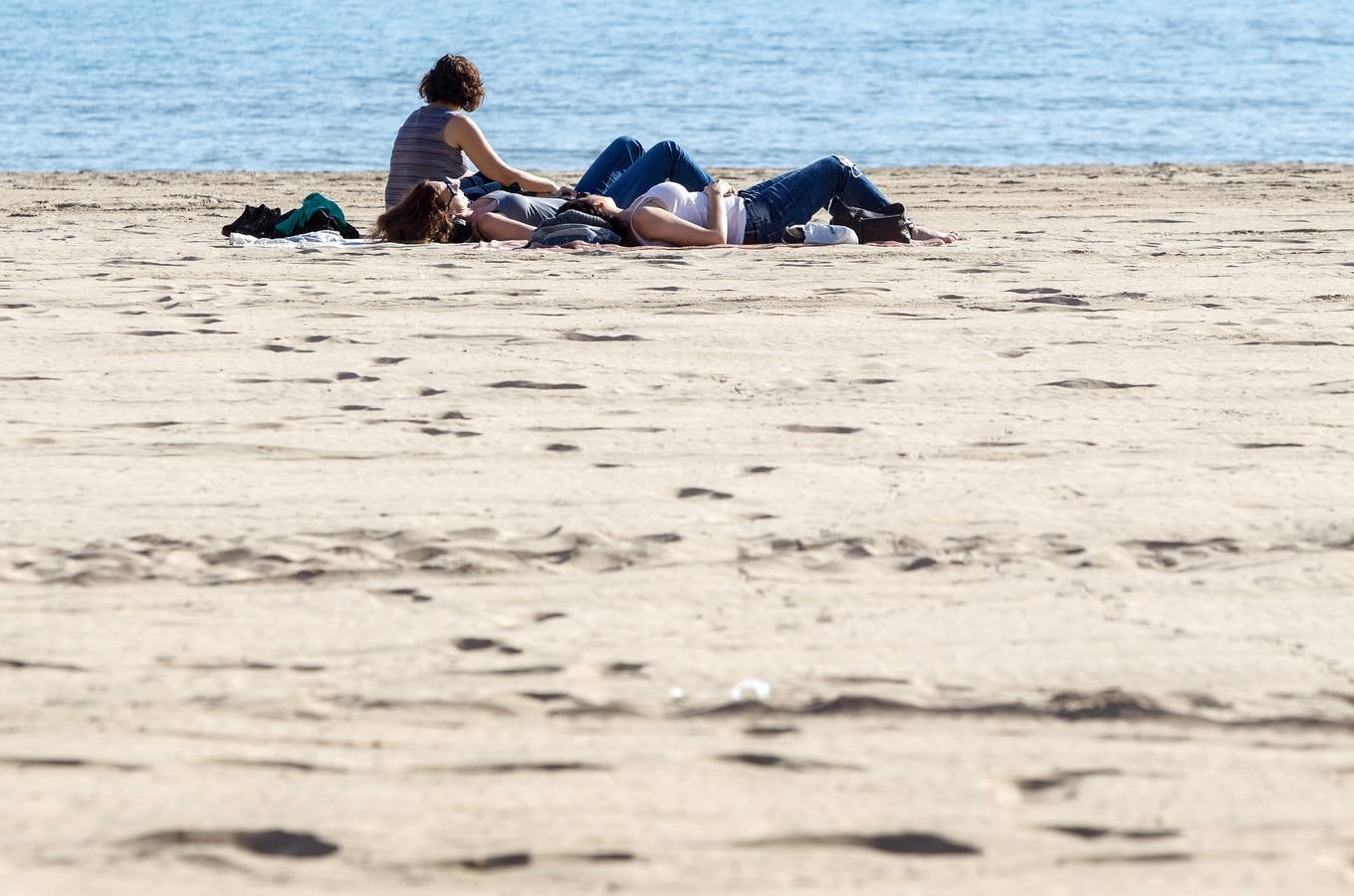 Altas temperaturas en la jornada de reflexión en Alicante