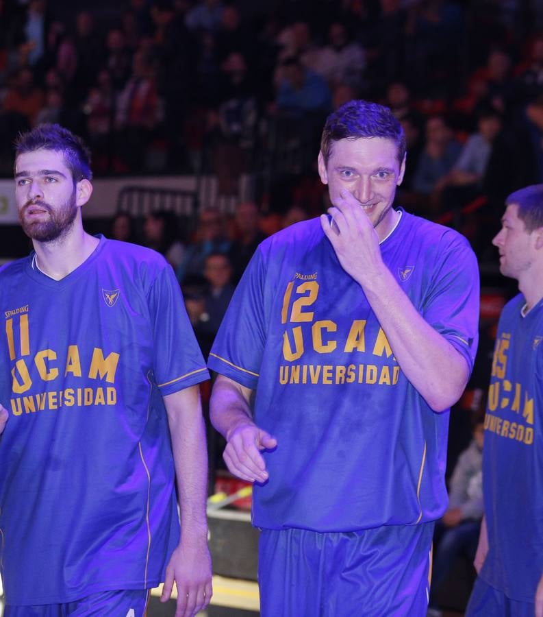 El Valencia Basket vs UCAM Murcia, en imágenes