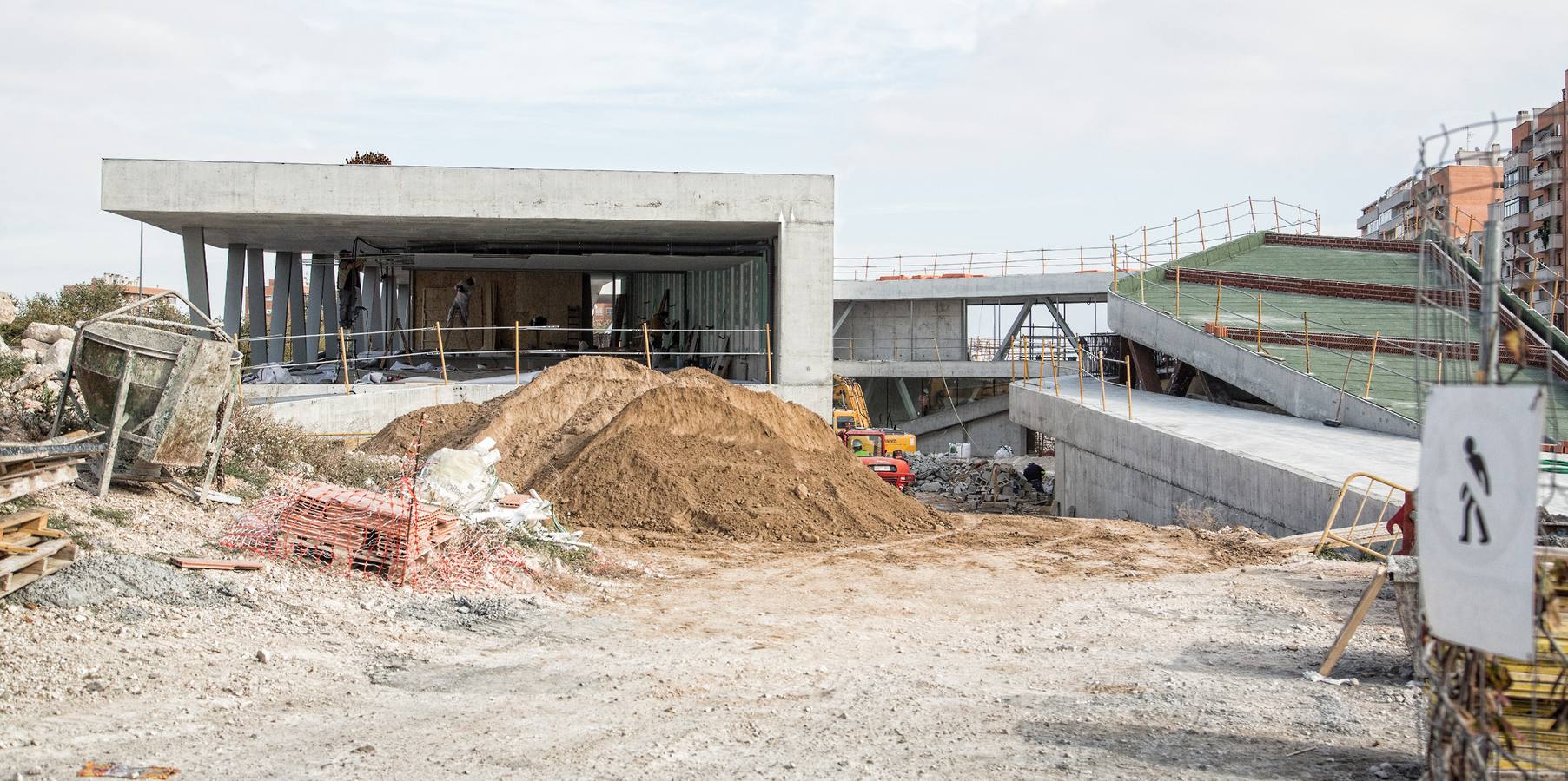 El Ayuntamiento no logra acabar a tiempo las obras del Observatorio