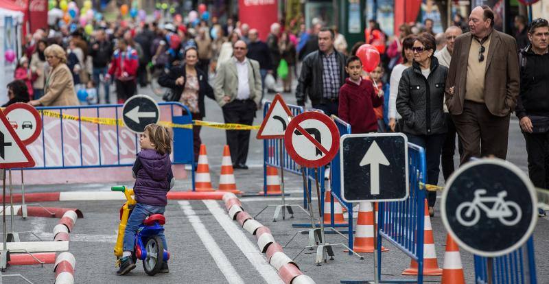 Ciclovía en Alicante