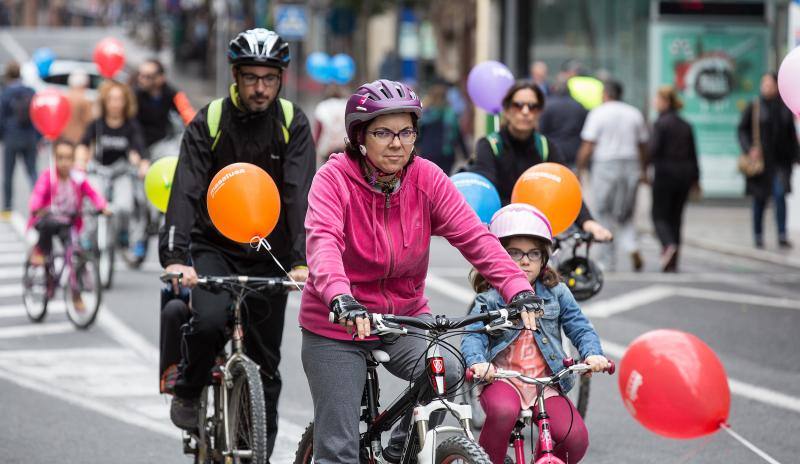 Ciclovía en Alicante