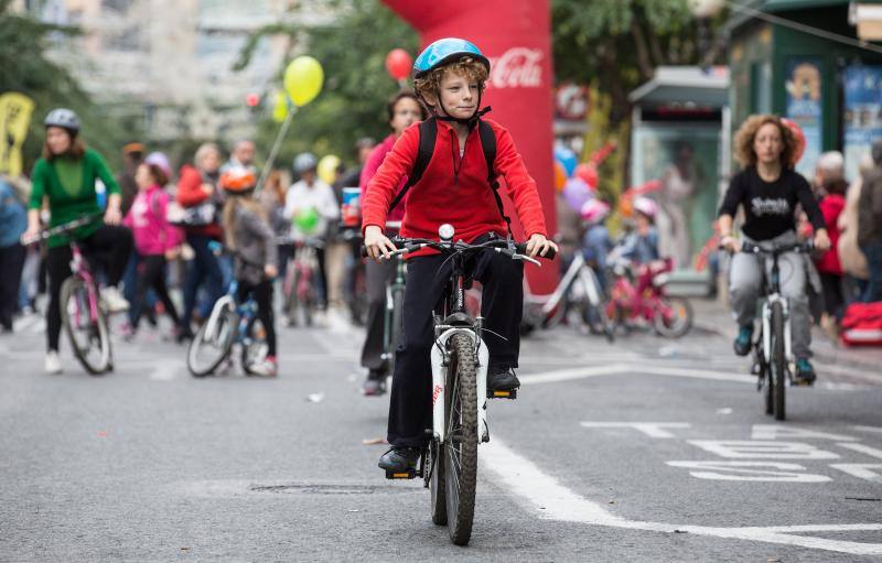 Ciclovía en Alicante