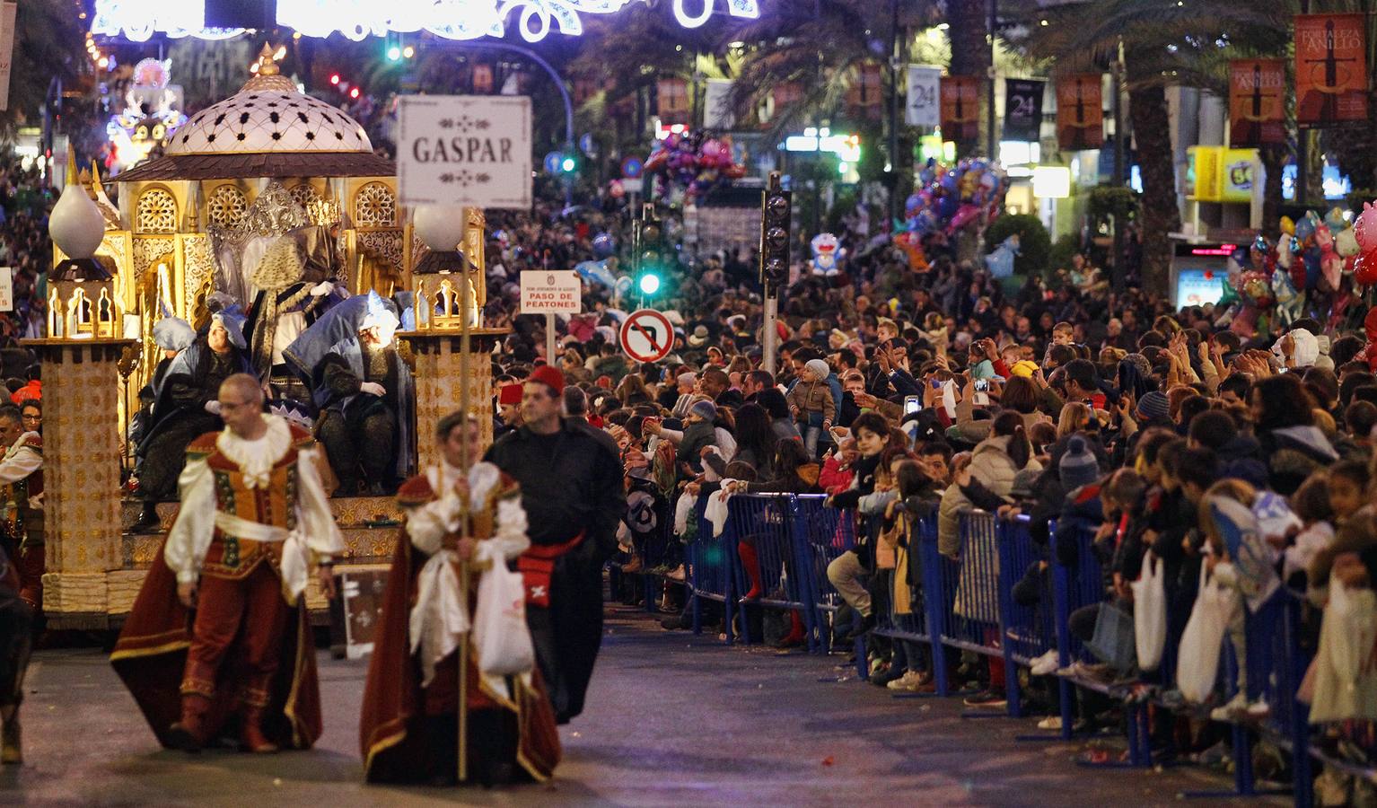 Los Reyes Magos llegan a Alicante