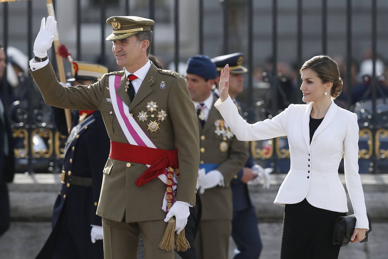 Los Reyes presiden la Pascua Militar