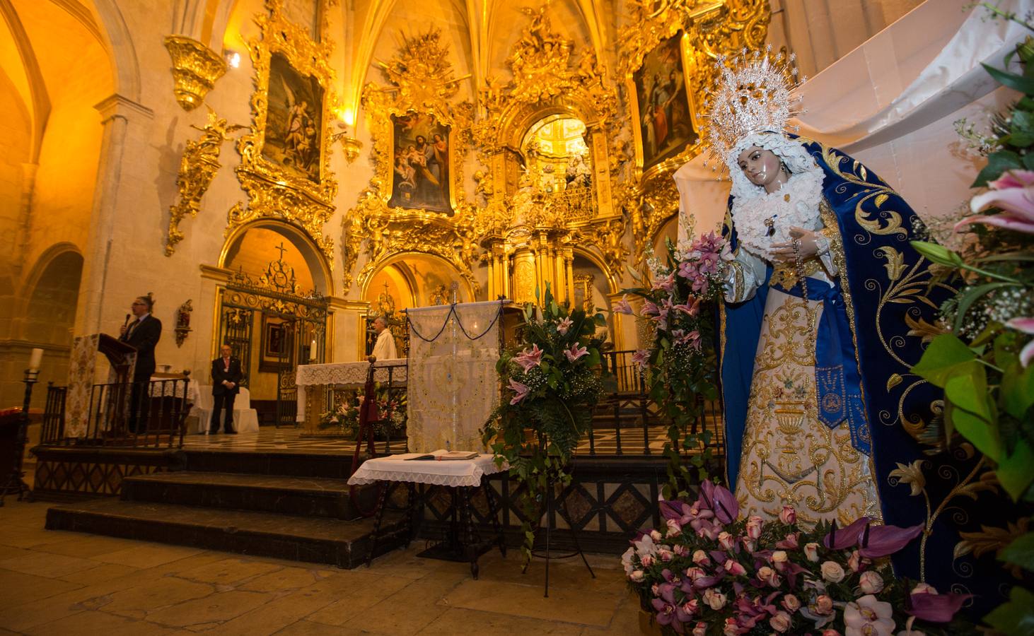 Presentación de la Virgen de la Alegría en Alicante