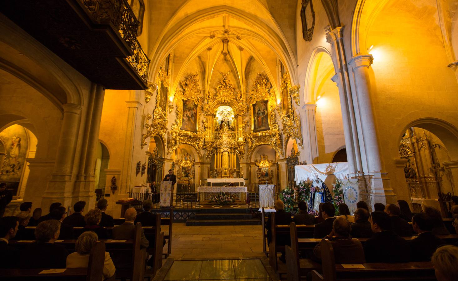 Presentación de la Virgen de la Alegría en Alicante