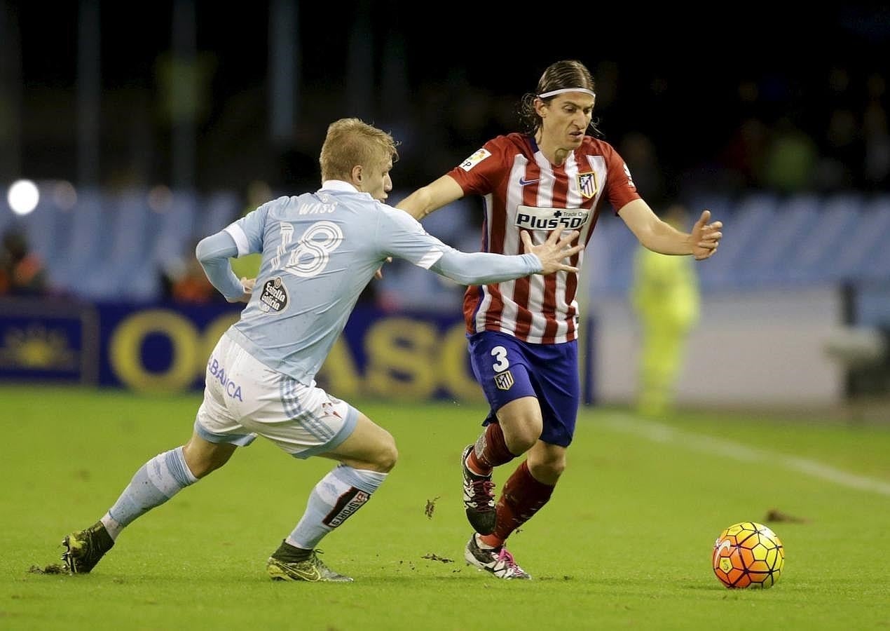 Las mejores imágenes del Celta - Atlético de Madrid