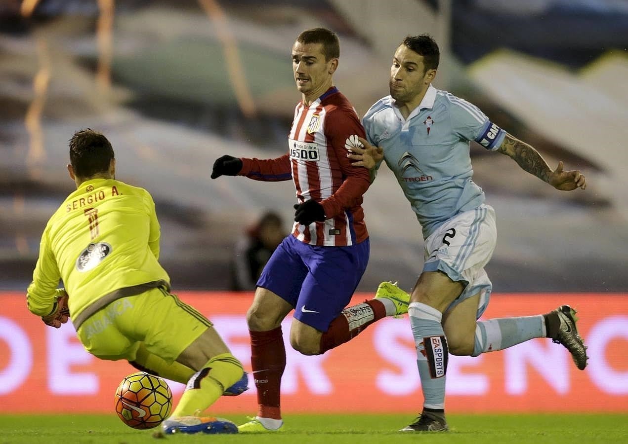 Las mejores imágenes del Celta - Atlético de Madrid