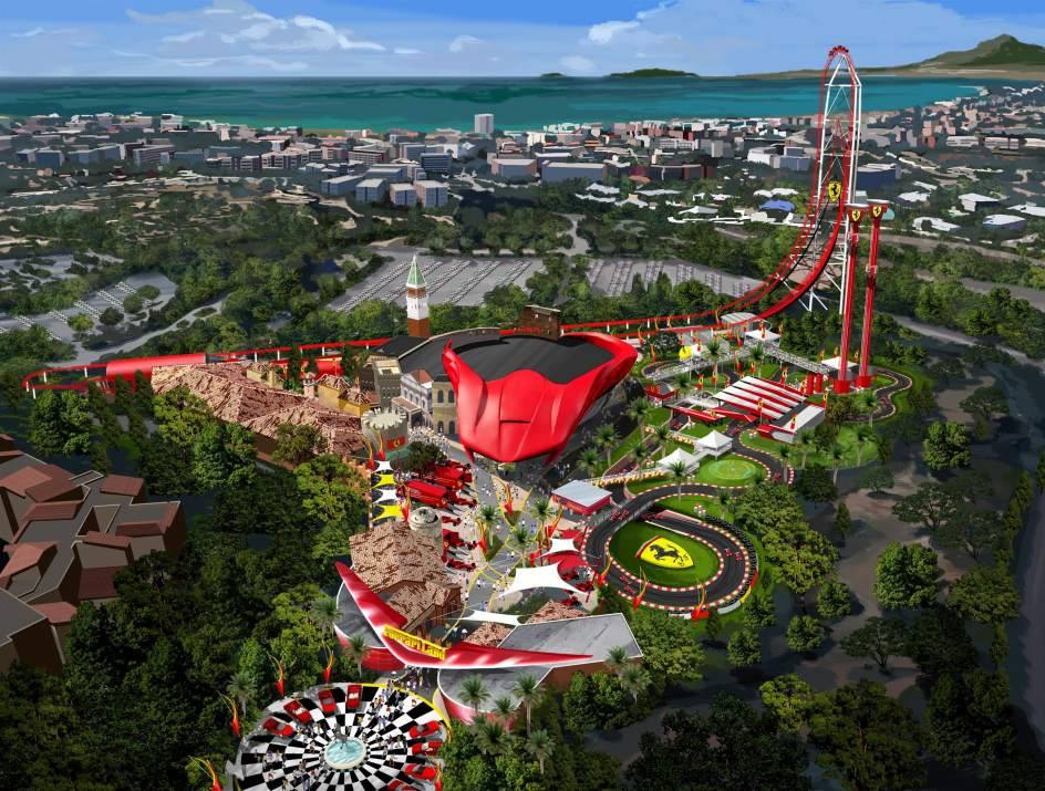 Ferrari Land abre en Port Aventura en 2017