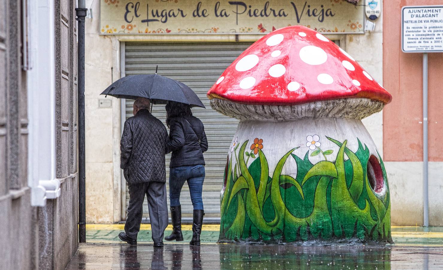 La lluvia vuelve a la provincia tras 70 días sin precipitaciones