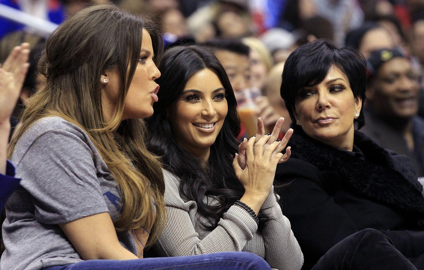 Khloé Kardashian, Kim Kardashian y Kris Jenner