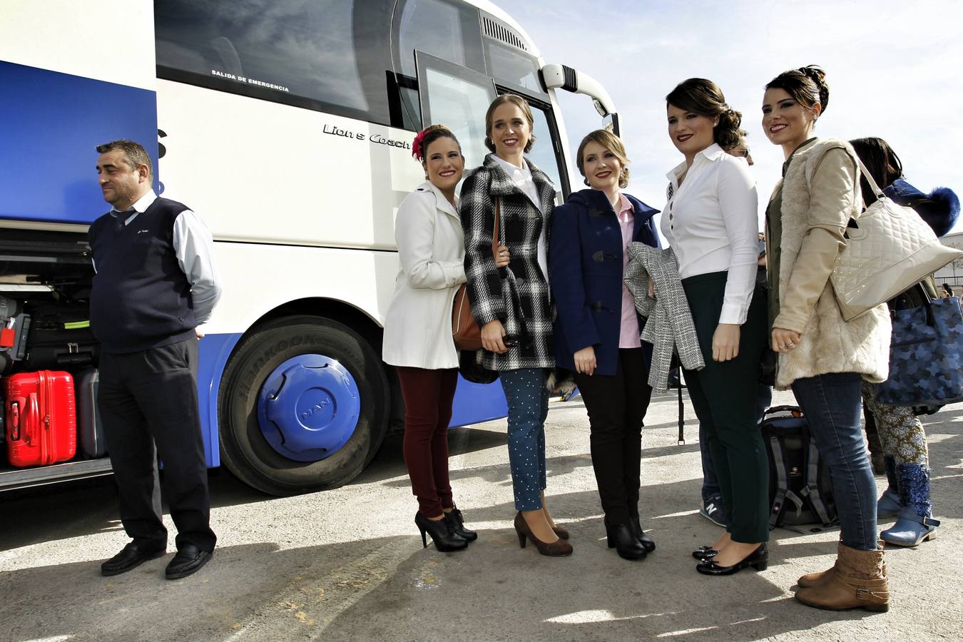 Las candidatas a Bellea del Foc, a conquistar Madrid