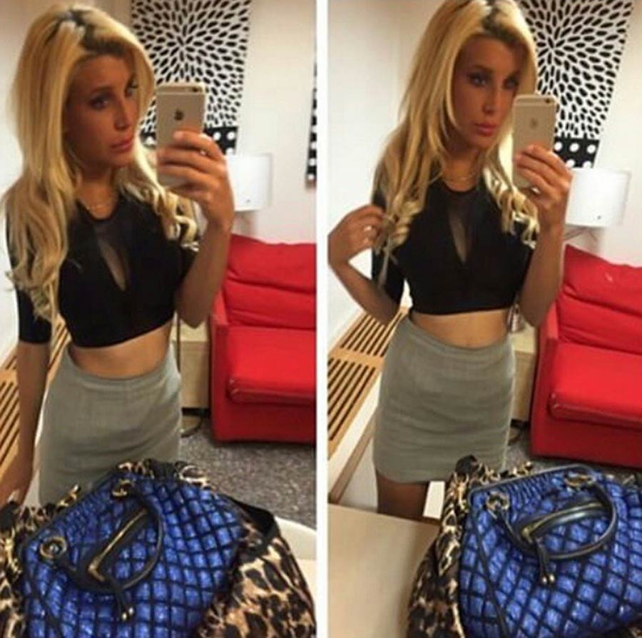 Charlotte Caniggia, la explosiva hija del futbolista Claudio Caniggia