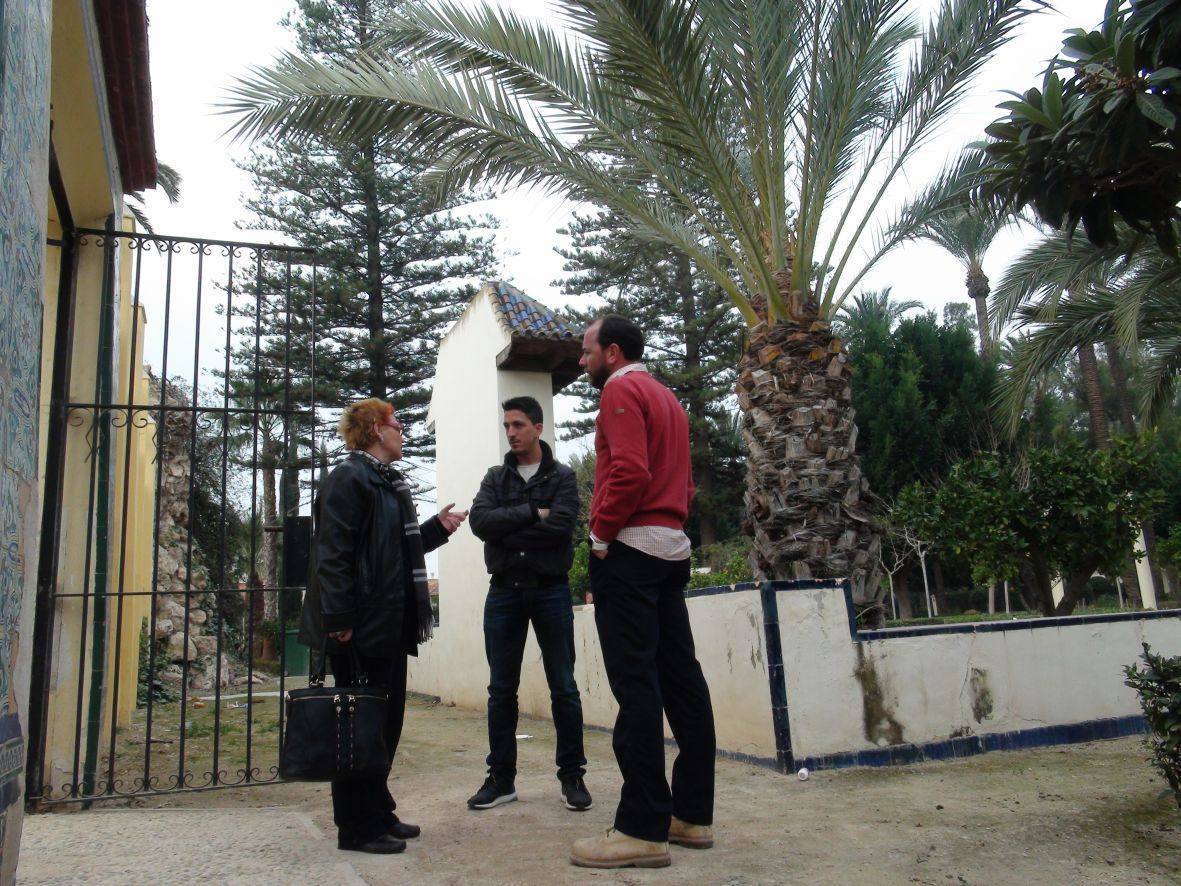 La alcaldesa busca agilizar el BIC para el Palacio del Marqués de Fontalba