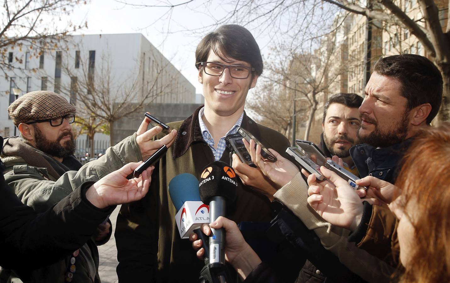 Alfonso Novo y Luis Salom declaran ante el juez