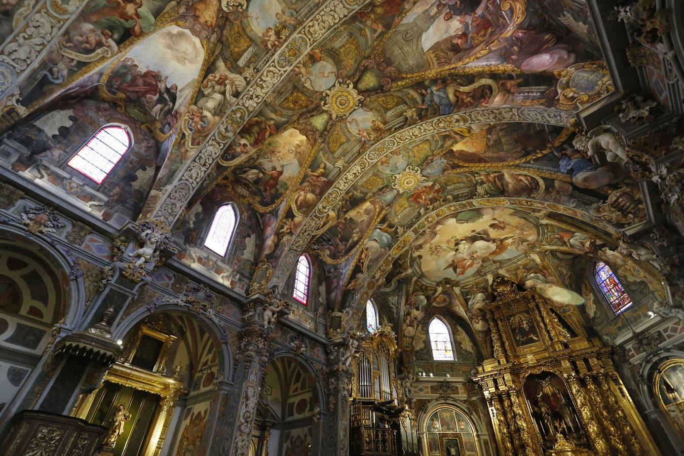 Restauración de los frescos de la iglesia de San Nicolás