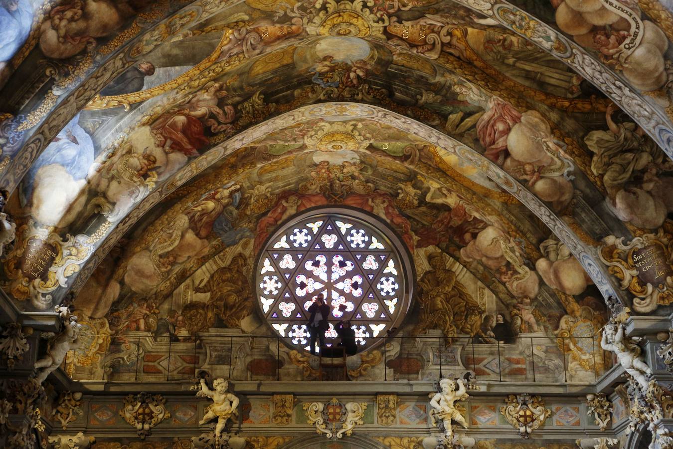 Restauración de los frescos de la iglesia de San Nicolás