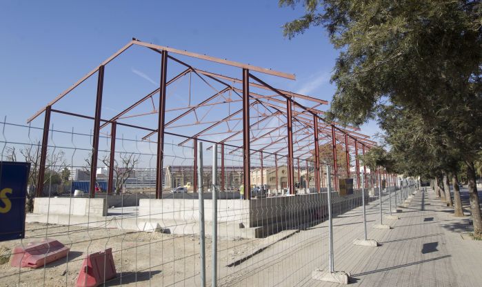 Las obras del Parque Central durante los últimos meses