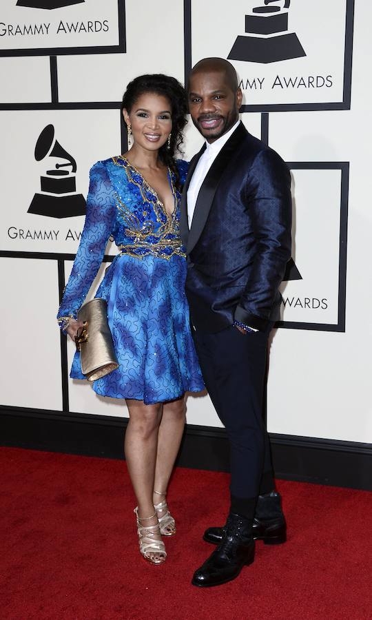 Kirk Franklin y Tammy.