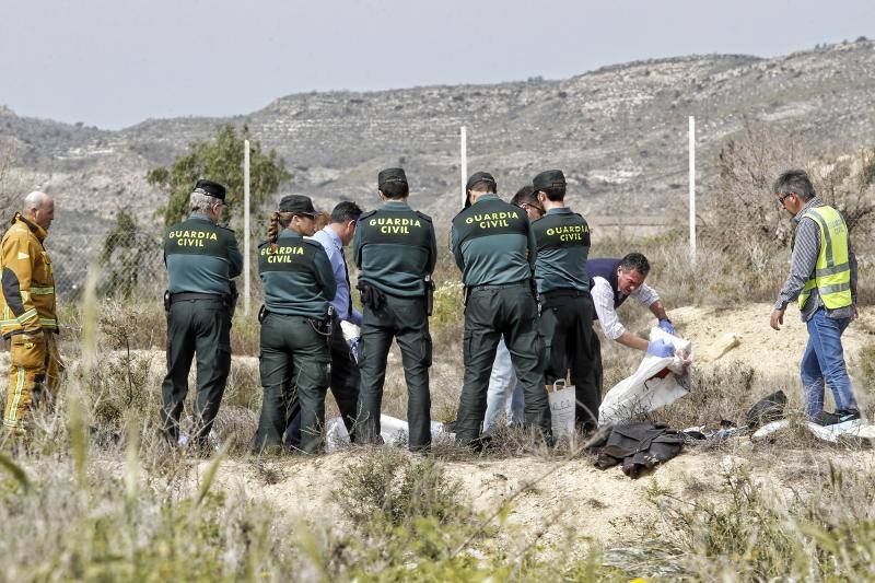 Dos fallecidos tras sufrir un accidente de avioneta en Mutxamel