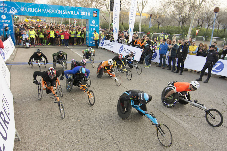 Fotos del Maratón de Sevilla 2016