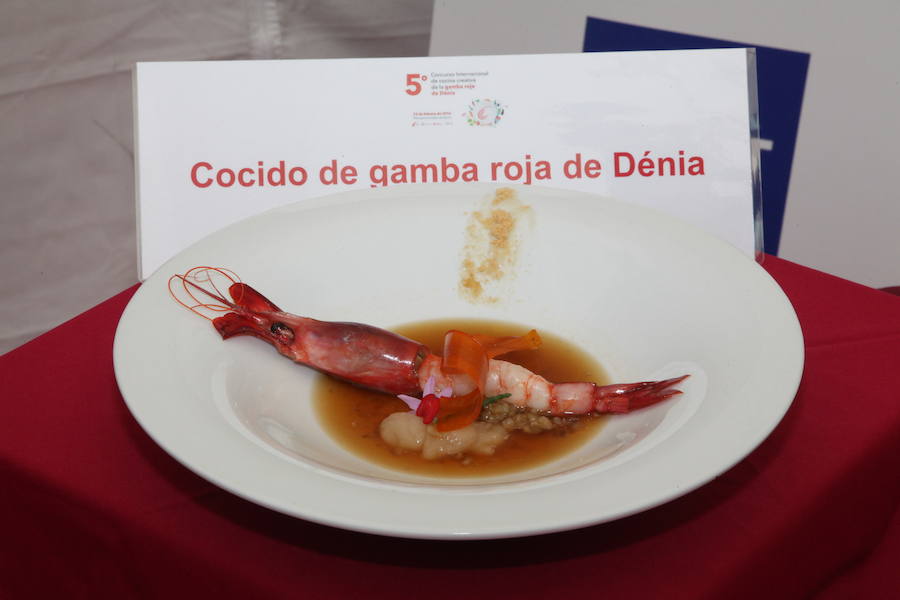 Concurso Internacional de cocina creativa de la gamba roja de Dénia