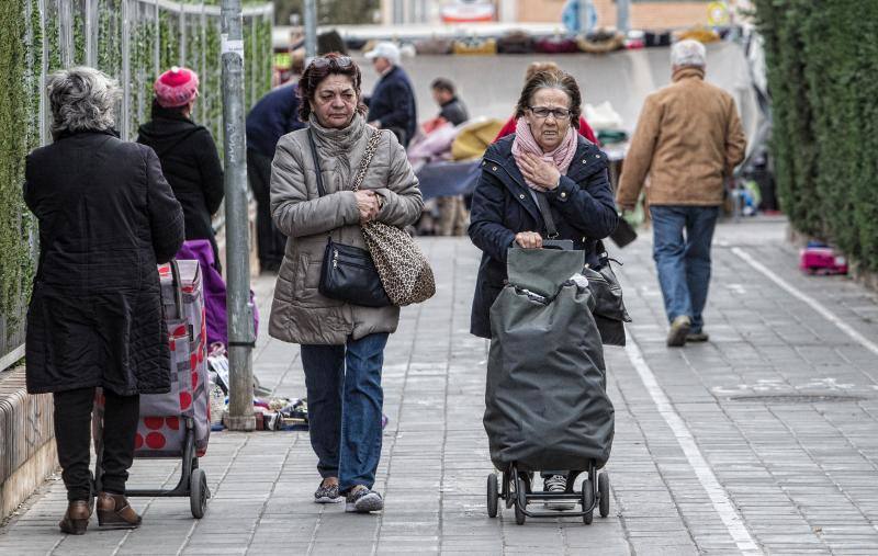 Temporal de frío y viento en la provincia