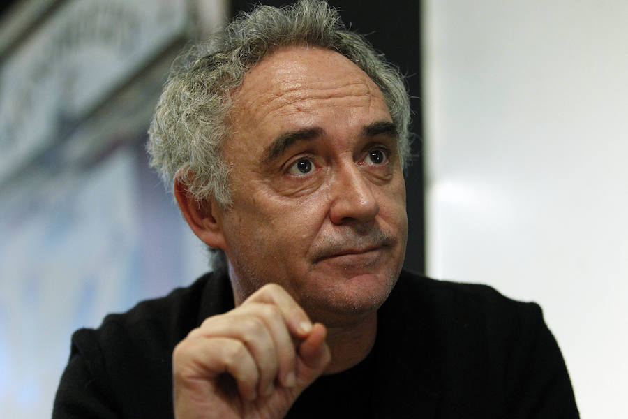 El chef Ferran Adrià