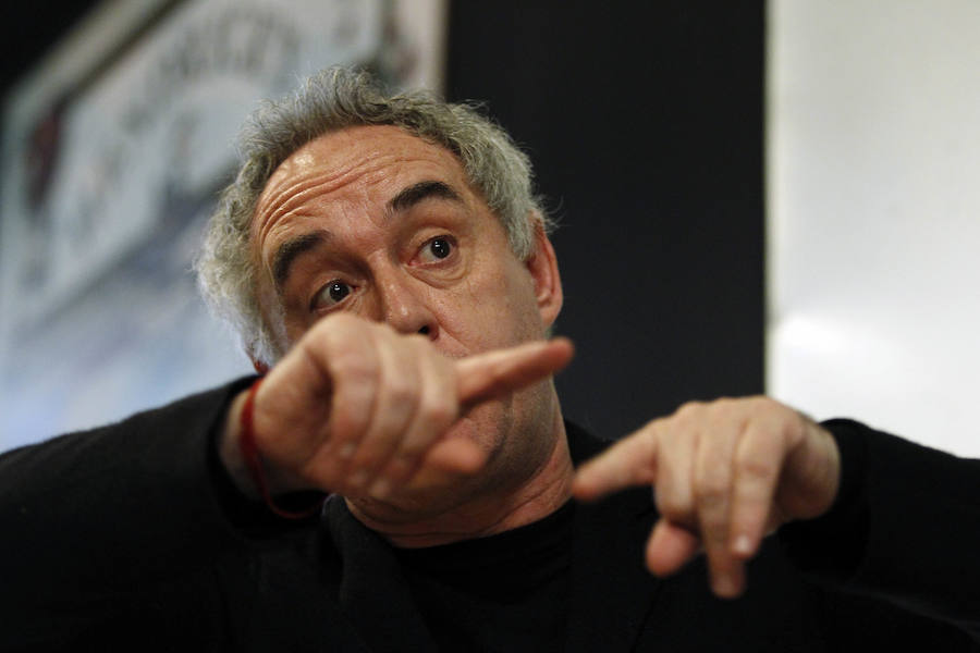 El chef Ferran Adrià