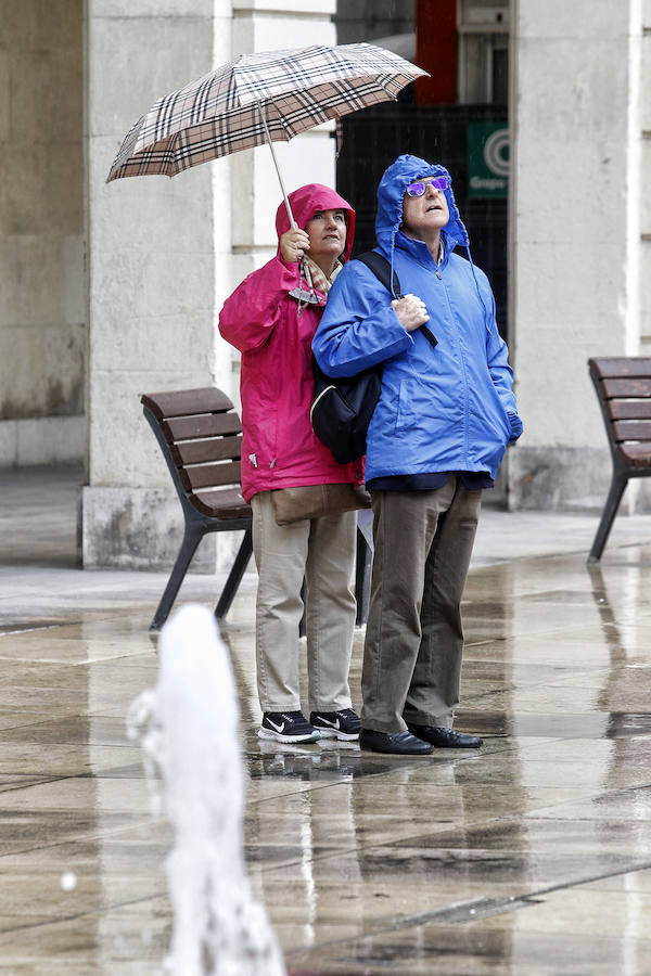 Día lluvioso en Alicante