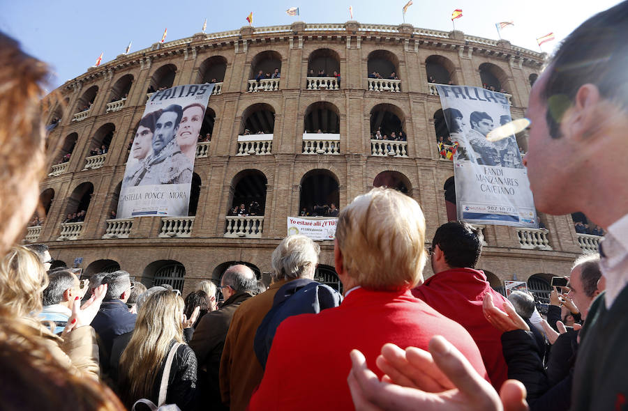 Manifestación pro taurina en Valencia