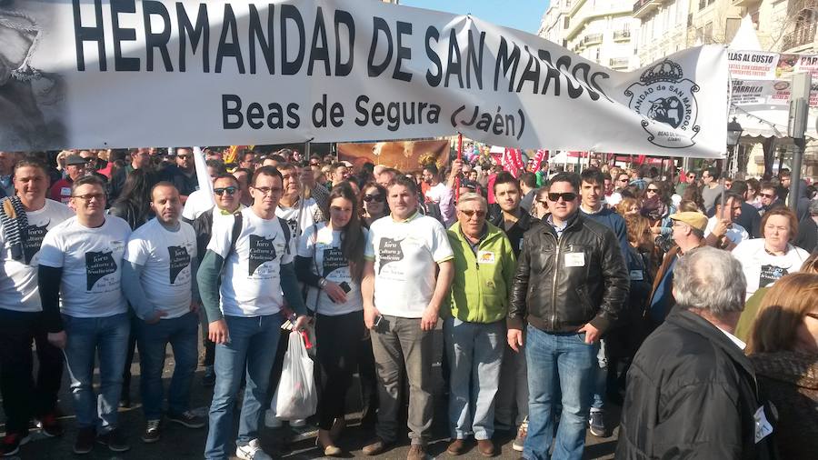 Manifestación pro taurina en Valencia